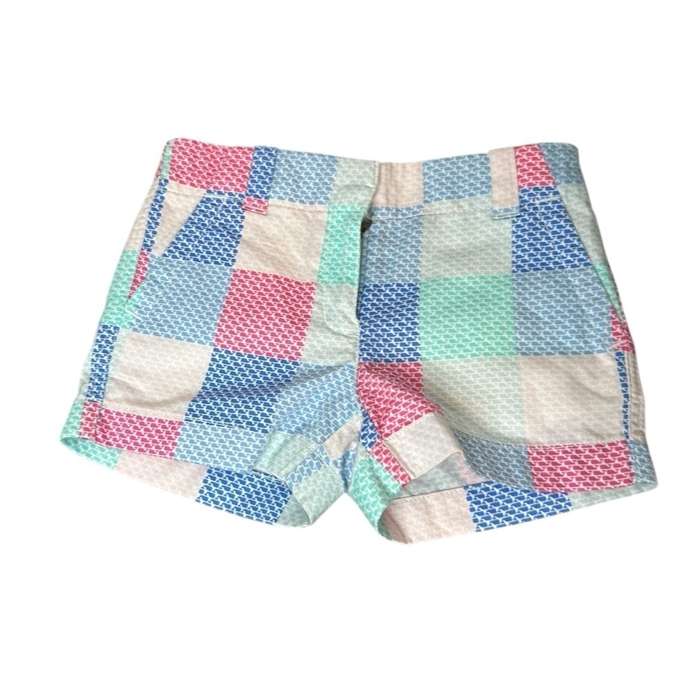 Vineyard Vines Girl’s Mini Whale Chino Shorts